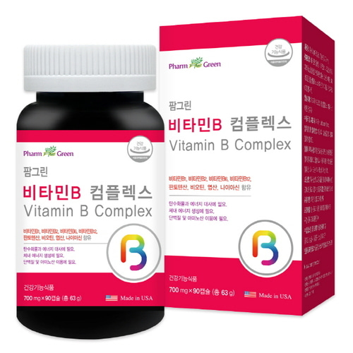 팜그린 비타민B 컴플레스 90캡슐