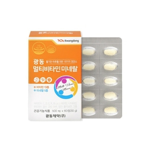 광동 멀티 종합비타민60정