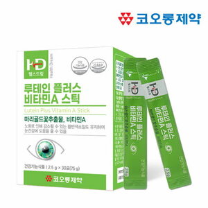 코오롱제약 루테인 플러스 비타민A 스틱 2.5g 30포